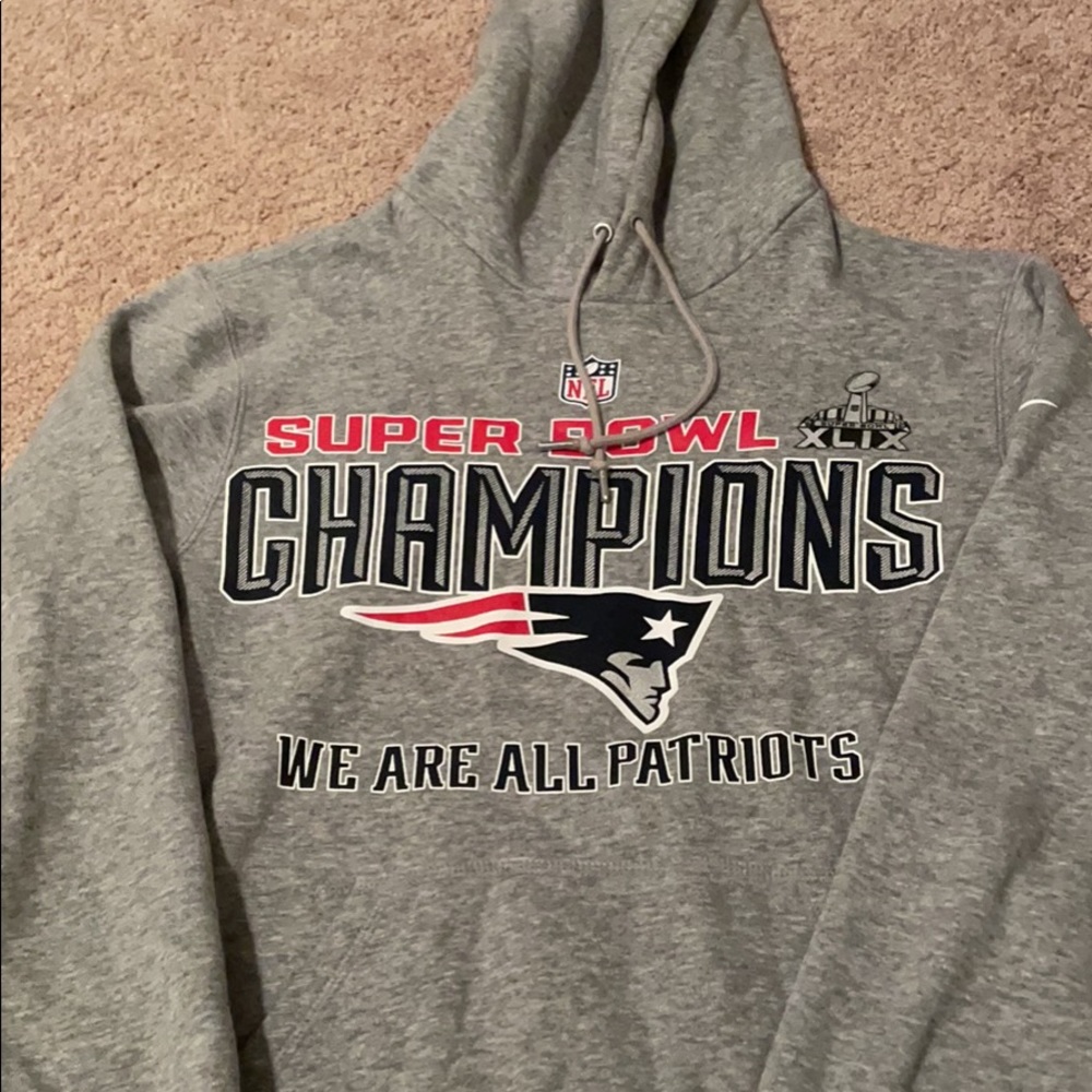 Super Bowl #49 Patriots Hoodie